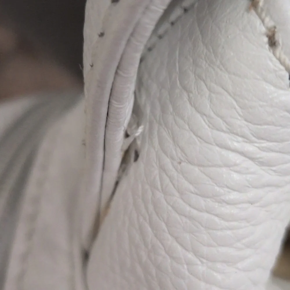 Vera Pelle White Shoulder Bag - Picture 6 of 11